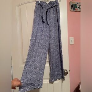 Blue Parachute Pants